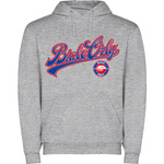 WHITE EAGLES - Bavlněná mikina s kapucí - šedá