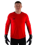 Brankářská mikina červená