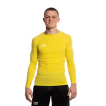 Termo tričko s dlouhým rukávem žluté