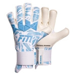 Brankářské rukavice Invictus X PRO WHITE BLUE