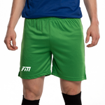 Iskra Krzęcin - Zápasové šortky - kapradinově zelené