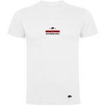 WHITE EAGLES - Bavlněné tričko s gramáží 165 g/m2 - bílé