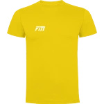 Bavlněné tričko s gramáží 165 g/m2 - žluté