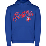 WHITE EAGLES - Bavlněná mikina s kapucí - modrá