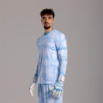 Termo tričko s dlouhým rukávem a sublimací - Varis X - BÍLÁ MODRÁ