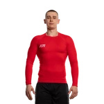 Termo tričko s dlouhými rukávy červené