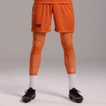 Sublimované termoaktivní kalhoty - Varis X - ORANGE