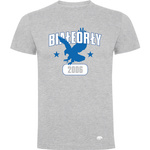 WHITE EAGLES - Bavlněné tričko s gramáží 165 g/m2 - šedé